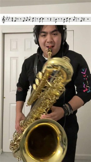 Feel Good Inc. by Gorillaz on Bass Sax