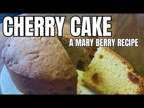 SUPER EASY CHERRY CAKE From A Mary Berry Recipe
