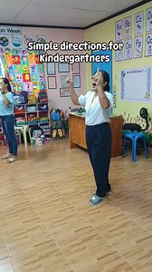 A song to master the simple directions for Kindergartners: Up, down, right, left. #songforkids #updownchallenge #LeftRightChallenge #kindergarten #kindergartenlife #kindergartenteacher #singing | Lapid Kinderland Inc.