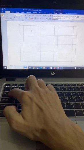 How To Insert Quickly Table ▤ in MS Word 💻 | Easy Trick & Hack