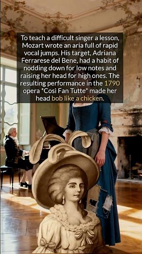 Mozart’s Prank Aria: Making a Diva Bob Like a Chicken