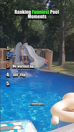 Ranking The Funniest Pool Moments