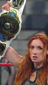 big time becks is big time mad 😳 #WWE #SNME #BeckyLynch #SolRuca | sol ruca vs becky lynch