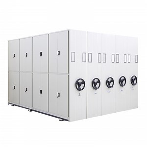 [Hot Item] Library Furniture Rolling Shelving Systems Movable Shelving on Tracks