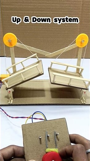 REMOTE CONTROL UP & DOWN BRIDGE USING DC MOTOR ⚡ AMAZING DIY PROJECT