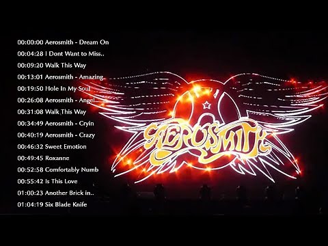 Aerosmith Greatest Hits Full Album - Classic Rock Hits of All Time