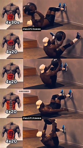 🔥Stability Ball Abs Workout for a Strong Core 💪 #absworkout #coretraining