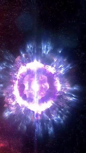 What would a kilanova look like close by? #supernova #space #universe #cosmiccollisions