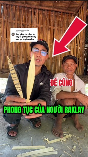 Phong tục cúng của người Raglai tại Đắk Lây