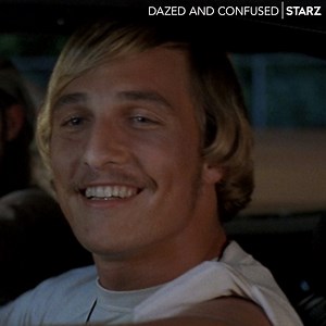 Alright, alright, alright. Have ya ever seen Dazed and Confused? Be a lot cooler if you did. Watch it now on the STARZ App! https://starz.tv/FB | STARZ