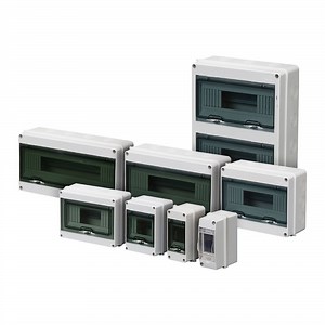 [Hot Item] Ht-5 IP65 Waterproof Power Distribution Equipment 5 Way ABS Surface MCB Distribution Box