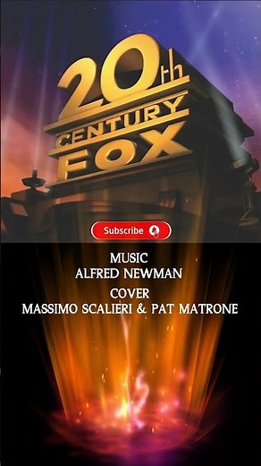 20th Century Fox Fanfare Theme Intro (Cover by Massimo Scalieri & Pat Matrone) #shorts