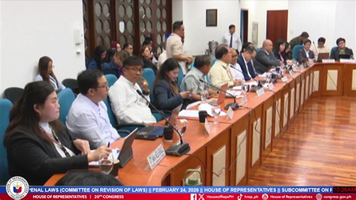 SUBCOMMITTEE ON PENAL LAWS (Committee on Revision of Laws) CHAIRPERSON: HON. TANJUATCO, EMIGDIO P., III AGENDA: HB 4374 – Amending Act No. 3815 or the Revised Penal Code (RPC) (by consolidating the RPC with relevant special penal laws into a single Code, reconciling and unifying overlapping penal laws and repealing superfluous ones as needed, and updating them in accordance with current international best practices and the emerging needs of society) (Rep. Rufus Rodriguez) HB 5446 – Revising the 
