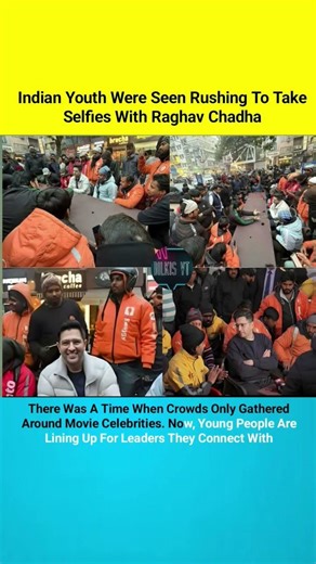 From Celebrities To Leaders: Youth Craze Is Changing!#RaghavChadha #IndianYouth #respectYouthPowe