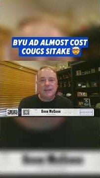 BYU AD Almost Cost Cougs Sitake 🤯