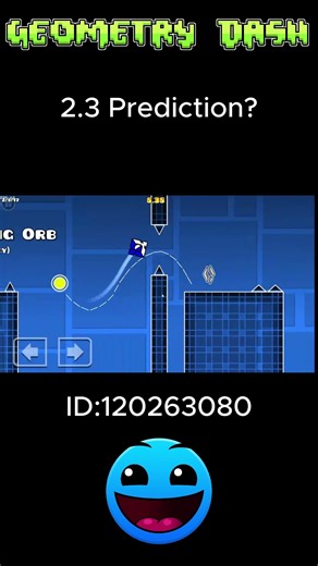 Geometry Dash 2.3 prediction? #geometrydash #shorts
