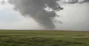 Eastern plains under threat of 'very large' hail, strong winds, isolated tornados through Tuesday evening