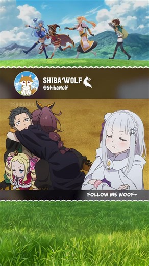😍 First time seeing jealous Emilia, so cute 💞✨