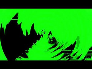 Turbulent Green Screen Glitch Transitions | Broken Overlay