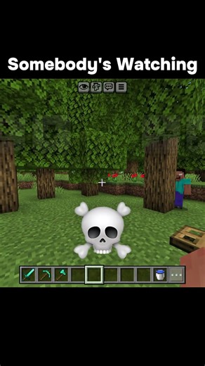 Somebody's Watching #minecraft #herobrine #gaming #trending #viral #reels #fyp #like
