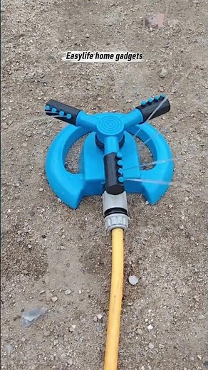 Water Your Garden Like a Pro! 🌊🏡 | 360° Automatic Rotating Lawn Sprinkler