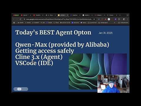 Using a Qwen driven agent in VSCode