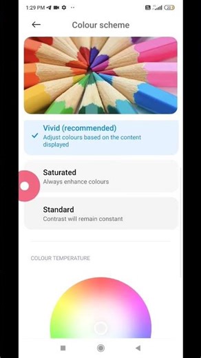 redmi note 14 colour change display #short