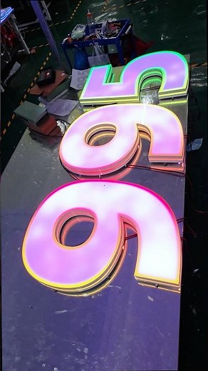 Large-Format LED Storefront Signs: Bold Brand Statement for US&UK Commercial Districts#sign #signage