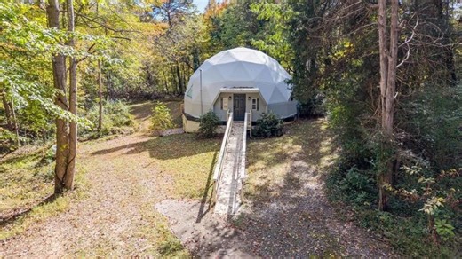Elegant North Carolina Dome Home 'Proves Corners Are Overrated'—and All for Under $250K