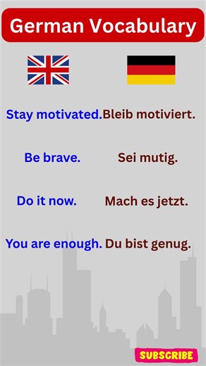 Boost German Vocabulary | Learn German FAST! #german #languagelearning #phrases #vocabulary #deutsch