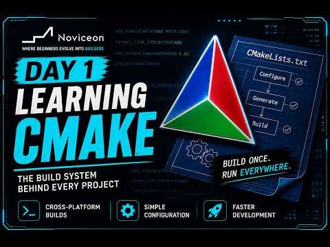 I’m Learning CMake From Scratch — Day 1 of My C++ Journey