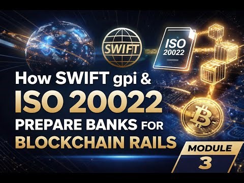How SWIFT gpi & ISO 20022 Prepare Banks for Blockchain Rails | Module 3.2