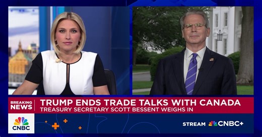 Watch CNBC's full interview with Treasury Secretary Scott Bessent