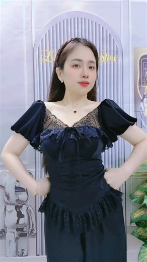 Set bèo tây búp phối ren. Lụa mango . thiết kế form ôm, siêu xinh 🥰 #ĐồbộLinhPhi ❤️ | Đồ Bộ Linh Phi