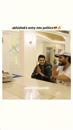 entry in politics👀🔥 #abhishekmalhan #fukrainsaan #pandagang #trending #explore #fun #fyp #love #cute