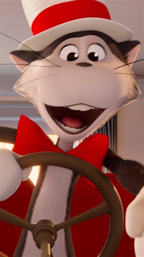 Couch: in drive. Destination: party. 🎉 #TheCatInTheHat