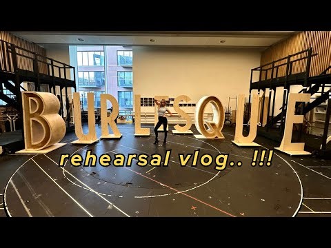 BURLESQUE THE MUSICAL REHEARSALS