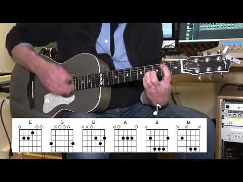 Alive - Acoustic Guitar - Pearl Jam - Original Vocal Track - Chords - V2022