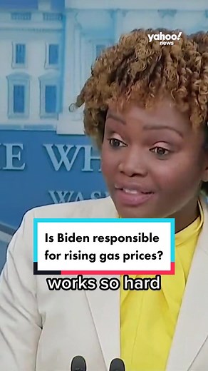 Fox News reporter Peter Doocy questioned White House Press Secretary Karine Jean-Pierre about rising gas prices in parts of the U.S. #news #gasprices #economy #budget #finances #moneytok #politics #Republican #Biden #travel #consumernews