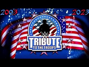 Every WWE Tribute To The Troops Main Events Match Card Compilation (2003 - 2023)