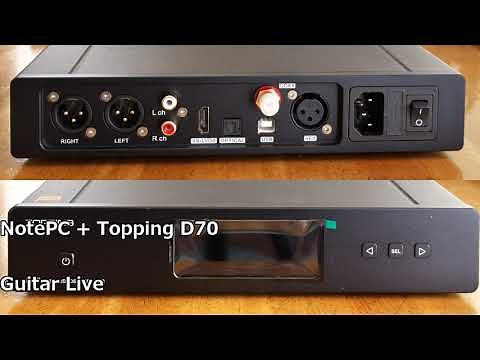 DAC comparison RaspberryPi + I2S DAC vs NotePC + Topping D70