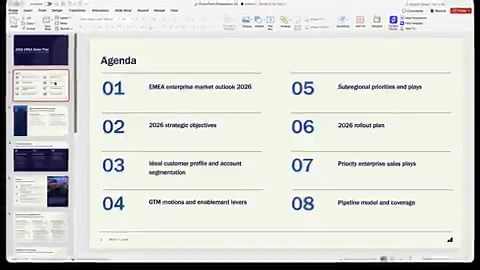 Most AI presentation tools trap you in their ecosystem.Templafy gives you a real .pptx file you can download and edit freely.The same engine used by KPMG and Adobe, now free for everyone.Try it free: