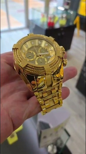 Invicta Bolt Gold Rush Swiss Ronda Z60 Caliber Men's Watch - 53mm, Gold (48604)