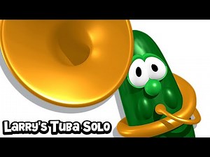 Larry's Tuba Solo but in the 90s VeggieTales Style