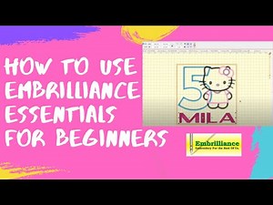 Embrilliance Essentials For Beginners | How to Merge a Design | How to Create A Design
