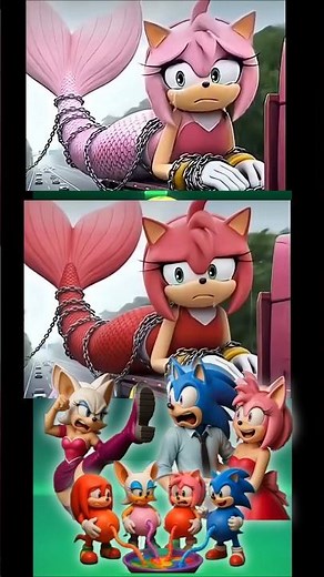 Scary Sonic Vs Scary Shadow Vs Scary Silver_Tiles Hop_shorts_coffindance