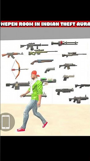 Wepen Room In Indian Theft Aura Simulator New Update #shorts