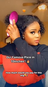 581K views · 6K reactions | Very few pixie cut left and we say buy to them . Shop now : www.jozelhair.com | Zelhair | Facebook