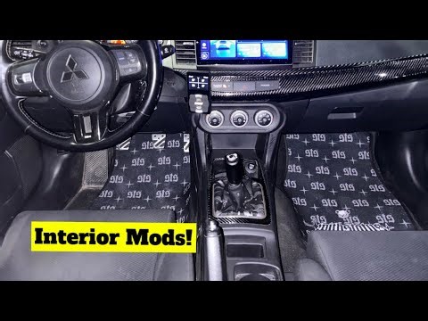 EVO X gets NEW Interior Mods