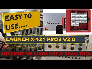 Launch X-431 Pro3 V2.0 | Scan Tool Basics | Detailed Usage | Part 1
